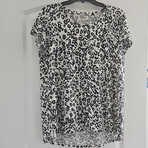 Etta Scoopneck NWT- Let's Pawty Print- Size L